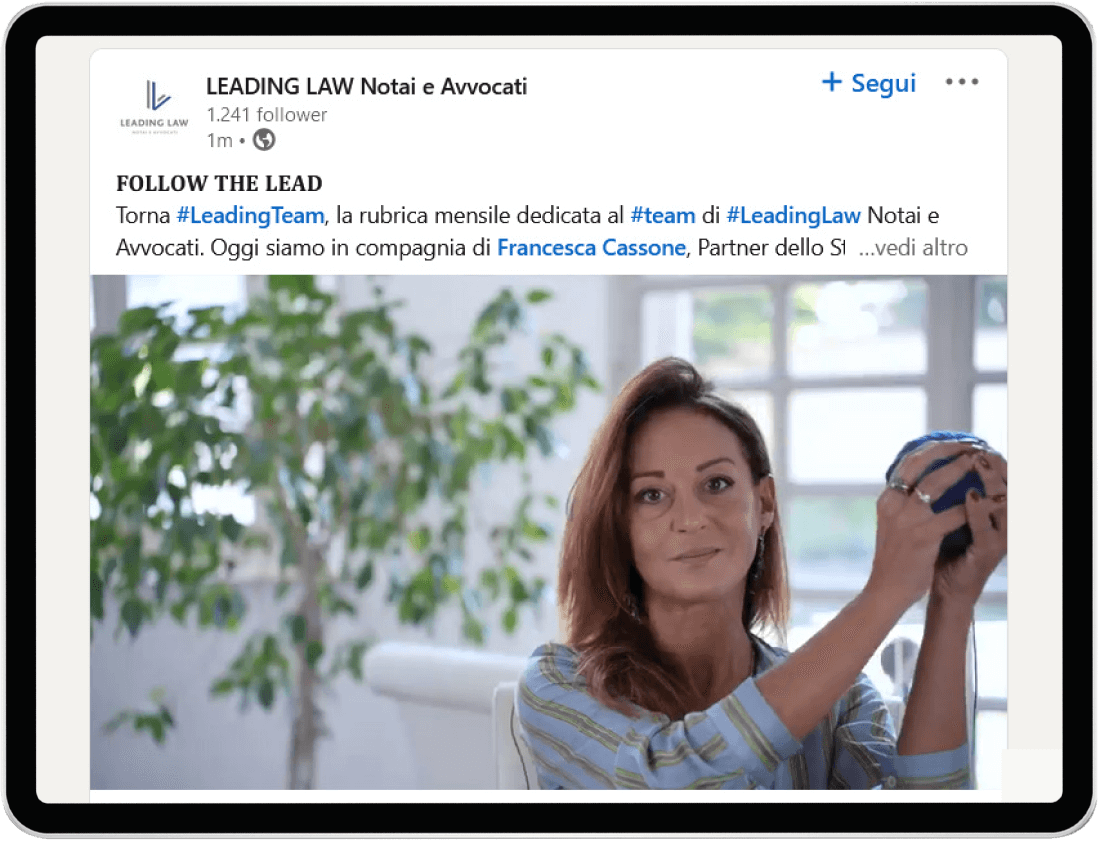 Leading law